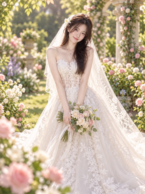 婚纱写真示例效果图